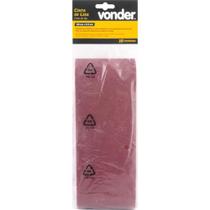Cinta Lixa 100x610mm G60 com 10 peças Vonder