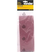 Cinta Lixa 100x610mm G80 com 10 peças Vonder Cinta Lixa 100x610mm G80 com 10 peças Vonder