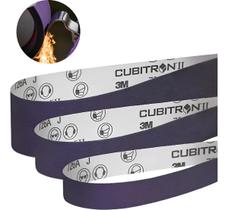 Cinta Lixa 3m Flexivel Cerâmico Roxa Cubitron 726a 50x2000