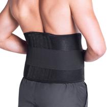 Cinta Lombar em Neoprene Com Hastes 100 cm de Comprimento Preto - Kestal Cinta Lombar em Neoprene Com Hastes 100 cm de Comprimento Preto - Kestal