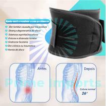 Cinta Lombar Infravermelho Magnética Turmalina Apoio Coluna Cinta Lombar Infravermelho Magnética Turmalina Apoio Coluna
