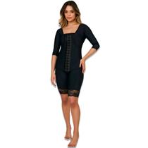 Cinta Macaquinho Pós Cirurgia C/Mangas Short Emana New Form