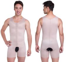 Cinta Masculina Pós Cirúrgica Operatório Cirúrgico Ginecomastia Abdominoplastia Lipoaspiração de Abdômen Flancos 1621