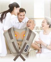 Cinta Massageadora De Ombros Pescoço Shiatsu Com Aquecimento Relaxamento Corporal Elite Bivolt