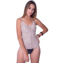 Cinta Modelador Corselet Corpete 8 Barbatanas Biobela