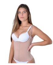 Cinta Modeladora 12 Barbatanas Colete Corselet Redutora Ci16