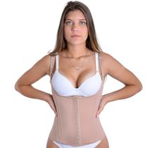 Cinta Modeladora 12 Barbatanas Com Fecho Frontal E Alças Reguláveis Princesa Catarina