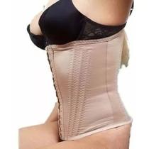 Cinta Modeladora 12 Barbatanas REFORÇADA 2 Ajustes MODELO FAIXA CREME-M Cinta Modeladora 12 Barbatanas REFORÇADA 2 Ajustes MODELO FAIXA CREME-M