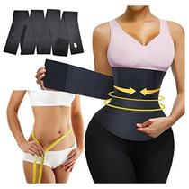 Cinta Modeladora 5 Metros Faixa Abdominal Pós Parto Alta Compressão Redutora de Medidas Cintura