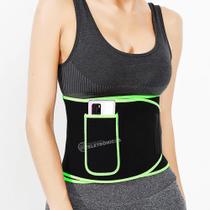 Cinta Modeladora Abdominal Ajustável Com Bolso Para Celular Super Resistente DY8879