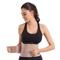 Cinta Modeladora Abdominal Easy Waist Unissex Esbelt 01017 Chocolate