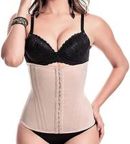 Cinta Modeladora Bege Com Reforço Nas Laterais Para Eliminar Pneuzinhos E Culotes De Forma Rápida