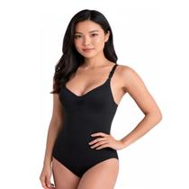 Cinta Modeladora Body Slim Loba Sem Costura Alças Ajustáveis - Cinta Modeladora Body Slim Loba Sem Costura Alças Ajustáveis -