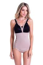 Cinta Modeladora Cintura Alta Cavada fecho lateral Pós Cirúrgica - Biobela