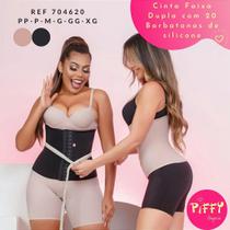 Cinta Modeladora com 20 Barbatanas de Silicone - Reduz Medidas e Melhora a Postura