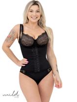 Cinta Modeladora Compressora Esconde Barriguinha C/ Alta Compressão e Tecido em Cetinete Premium