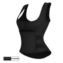 Cinta Modeladora Corselet Feminina de Neoprene para Treino e Academia