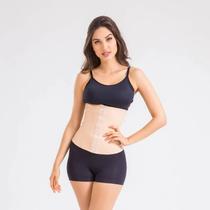 Cinta Modeladora Cotton Body Shaper Bege Esbelt 01404