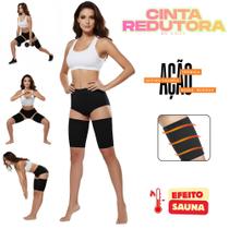 Cinta Modeladora Coxas/pernas Reduz Flacidez E Medidas