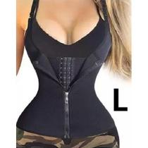 Cinta Modeladora Dupla Ajustável Feminina Alça Reduz e Afina Cintura LED SOLAR