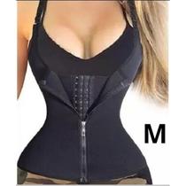 Cinta Modeladora Dupla Ajustável Feminina Alça Reduz e Afina Cintura