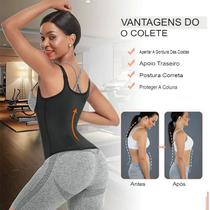 Cinta Modeladora Dupla Compressão Redutor Ziper TAMANHO :M Cinta Modeladora Dupla Compressão Redutor Ziper TAMANHO :M