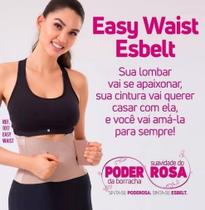Cinta Modeladora Easy Waist Unissex Com tiras autocolantes Cor Preta ESBELT Cinta Modeladora Easy Waist Unissex Com tiras autocolantes Cor Preta ESBELT