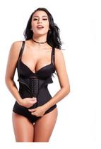 Cinta Modeladora Feminina Ajustável Colete C/ Alça Corselet