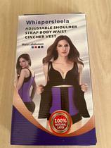 Cinta Modeladora Feminina Colete Ziper Corselet Com Alça Top