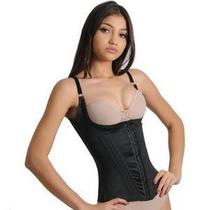 Cinta Modeladora Feminina Com 12 Barbatanas Ajusta Postura PRETA -M Cinta Modeladora Feminina Com 12 Barbatanas Ajusta Postura PRETA -M