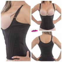 Cinta Modeladora lycra power de alças 12 barbatanas Cinta Modeladora lycra power de alças 12 barbatanas