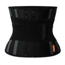 Cinta Modeladora M Feminina Corselet Elastico Compressão Redutor de Medidas Afina Abdominal Cintura