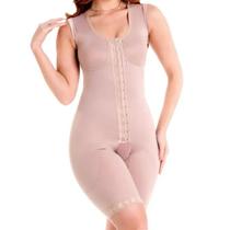 Cinta Modeladora Macaquinho Alça Regata e Fecho Frontal G 1631 - Biobela