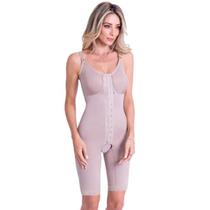 Cinta Modeladora Macaquinho Shorts com Fecho Frontal G 1601 - Biobela