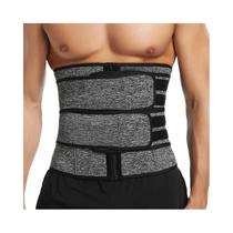 Cinta Modeladora Masculina Vensslim Para Treino, Controle Abdominal, Efeito Sauna E Redutor Corporal