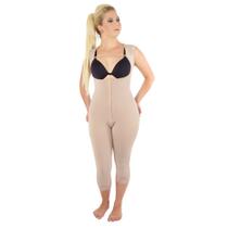 Cinta modeladora Modelo Macaquinho Sem Busto Pernas Abaixo do Joelho Alça Regata Cinta modeladora Modelo Macaquinho Sem Busto Pernas Abaixo do Joelho Alça Regata