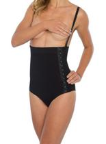 Cinta Modeladora Plié 50107 Pós-Parto Maternity Microfibra T. P/GG