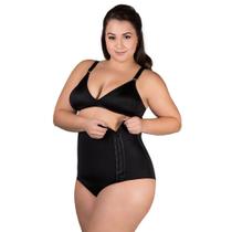 Cinta Modeladora Plus Size Redutora de Medida Com Compressão Abdominal Estilo Sedutor - PL286-PL285