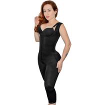 Cinta Modeladora Pós Cirúrgica Com Pernas Triplo Ajuste