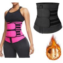 Cinta Modeladora Redutor de Medidas Pos parto Ajustavel com Ziper