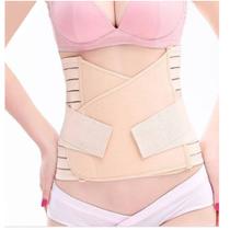 Cinta Modeladora Redutora de Medidas Masculino e Feminino Veste do P ao XXG Bege e Preta Abafarto Cinta Modeladora Redutora de Medidas Masculino e Feminino Veste do P ao XXG Bege e Preta Abafarto