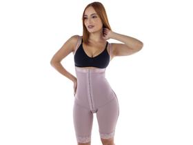Cinta Modeladora sem busto Delicate XGG Coral Preciosa Comfort Doron