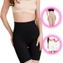 Cinta Modeladora Shorts Compressão Cintura Alta Preto Gg