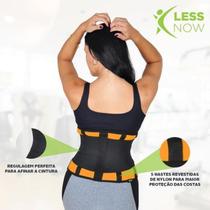 Cinta Modeladora Térmica Reduz Medidas Queima Gordura Less Now