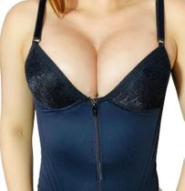 Cinta Modeladora Tipo Corselet Fechamento Com Ziper