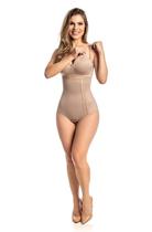 Cinta Modeladora Yoga Sem Pernas Abertura Lateral Cós Alto 3029 AB LADO