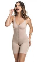 Cinta modeladora yoga soft pos cirurgico com pernas - 6019