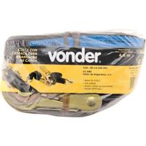 Cinta para amarração de carga com catraca 0,8tx4,6m 25mm cc080 - Vonder