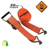 Cinta Para Amarrar Cargas 5T 9 Metros Gancho J Cinta Para Amarrar Cargas 5T 9 Metros Gancho J