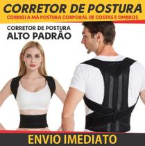Cinta Para Coluna Corretor Postura Lombar Proteção